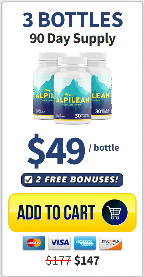 Alpilean 3 bottle 
