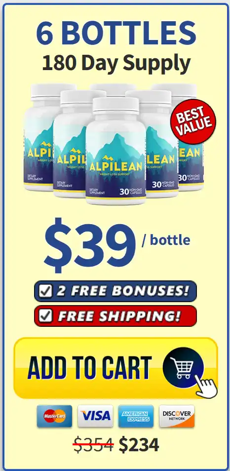 Alpilean 6 bottle 